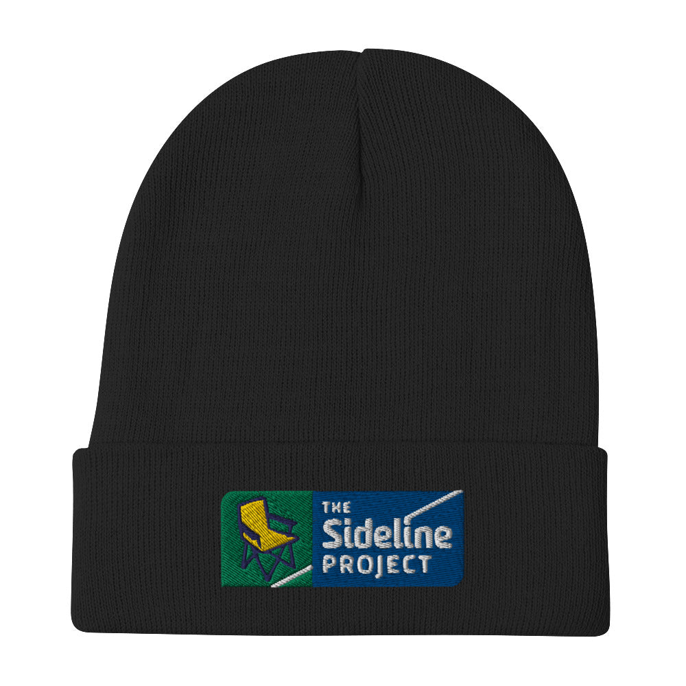 The Sideline Project Embroidered Beanie