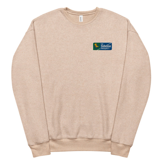 The Sideline Project Unisex Sueded Fleece Sweatshirt