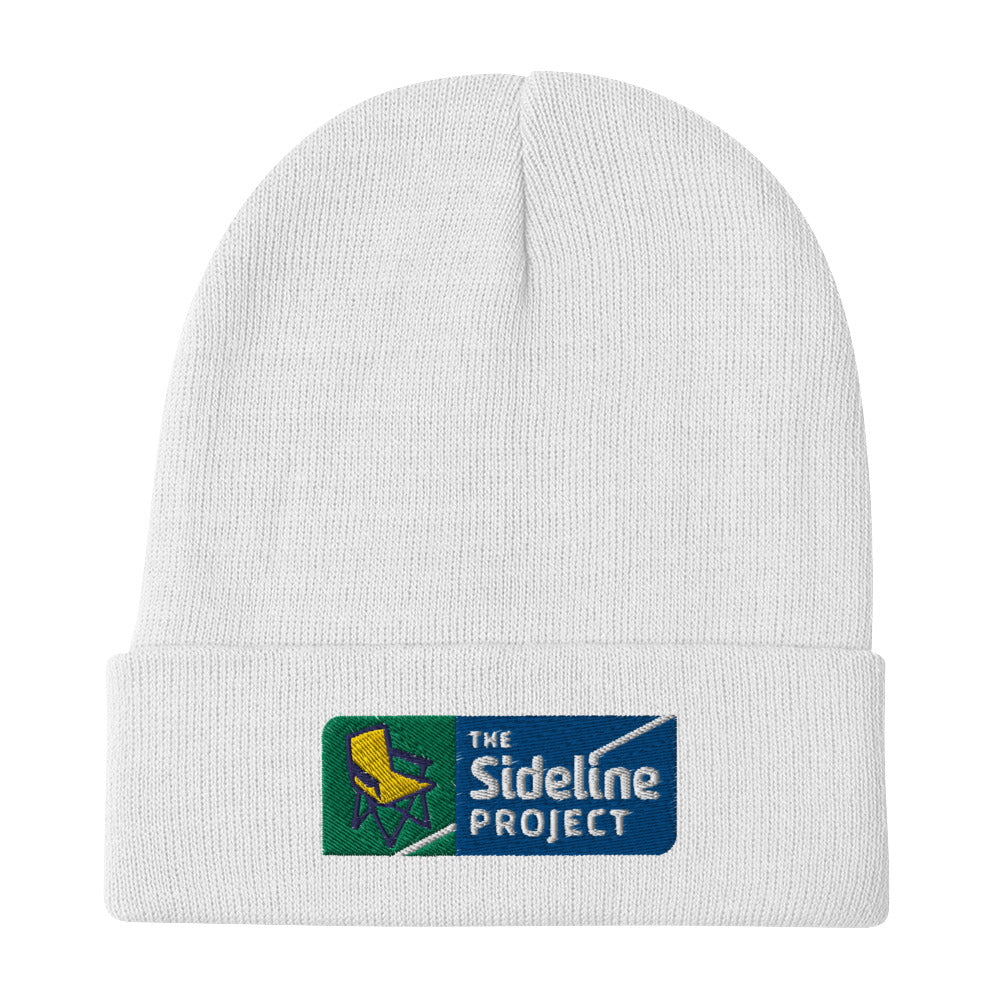 The Sideline Project Embroidered Beanie